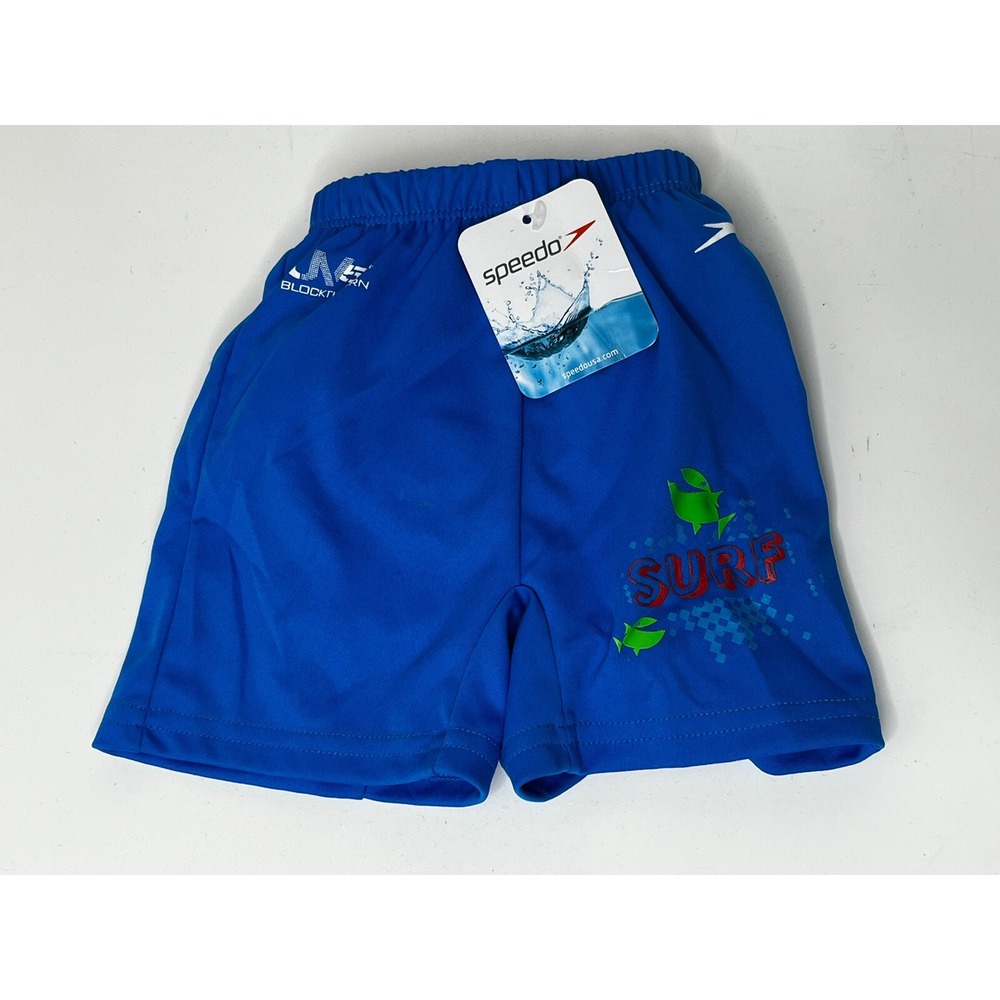Speedo Small Baby 3-6 Months Swim Diaper Shorts UV 50 Boys Swimwear